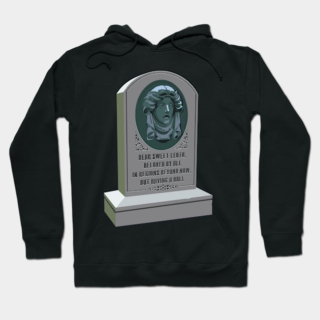 Headstone Hoodie by rexthinks